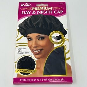 Silky Satin Bonnet Cap Sleep Hair Day & Night Silk Curly Hair Braids Mulberry 25